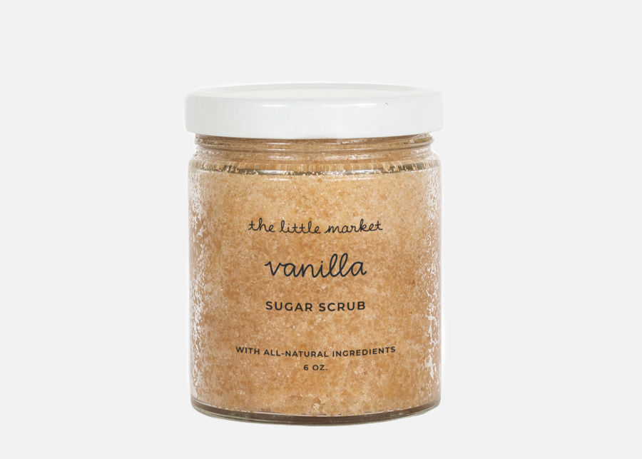 Full View of The Little Market Vanilla Sugar Scrub image number 0